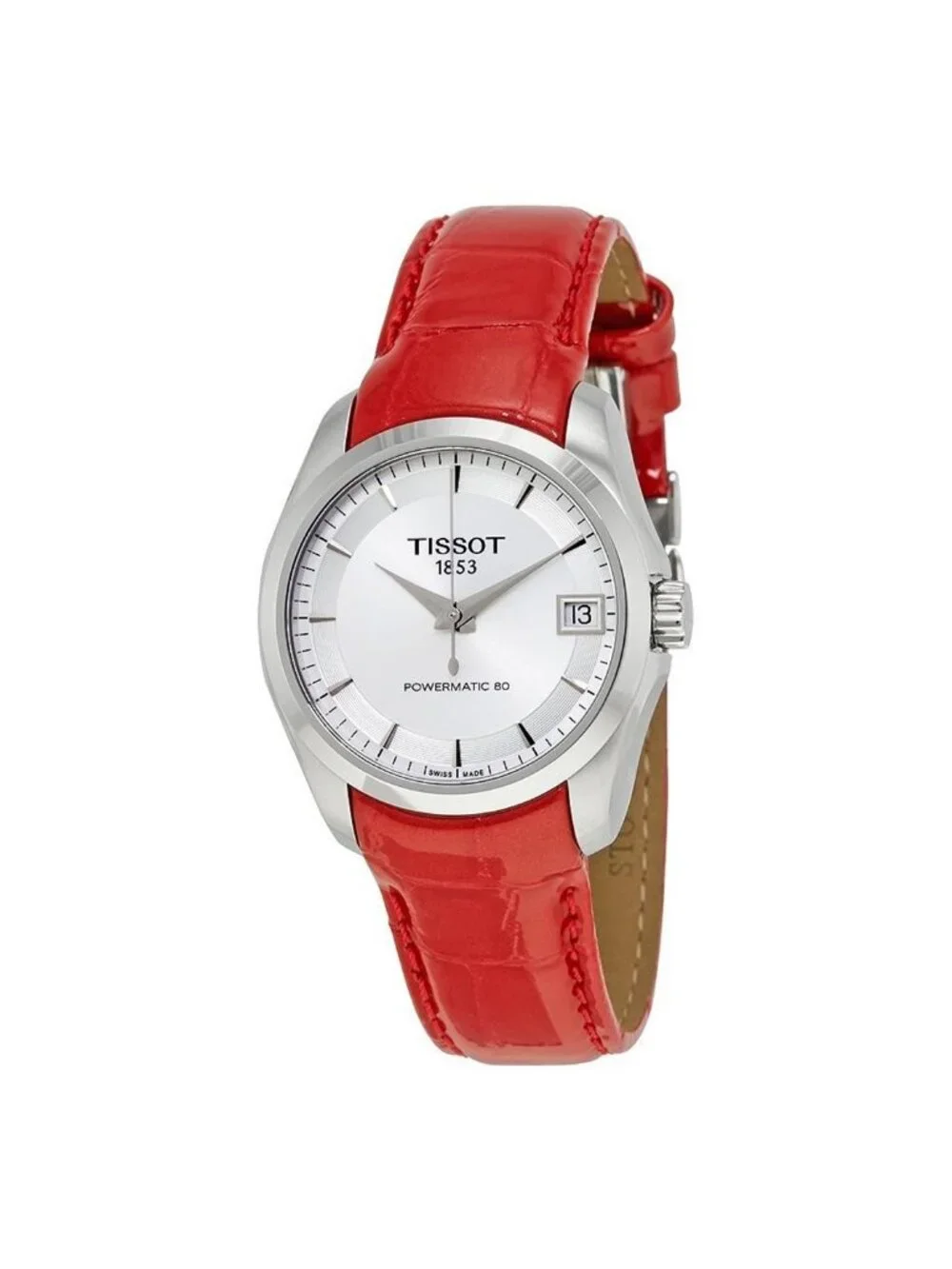 NWT Tissot Couturier Powermatic 80 Automatic Ladies Watch T0352071603101